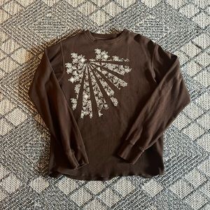 POINT ZERO- long sleeve waffle/thermal shirt